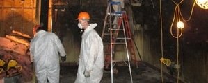 Technicians Cleaning Up After A Water Disaster